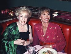 Georgia Engel with Mary Tyler Moore.