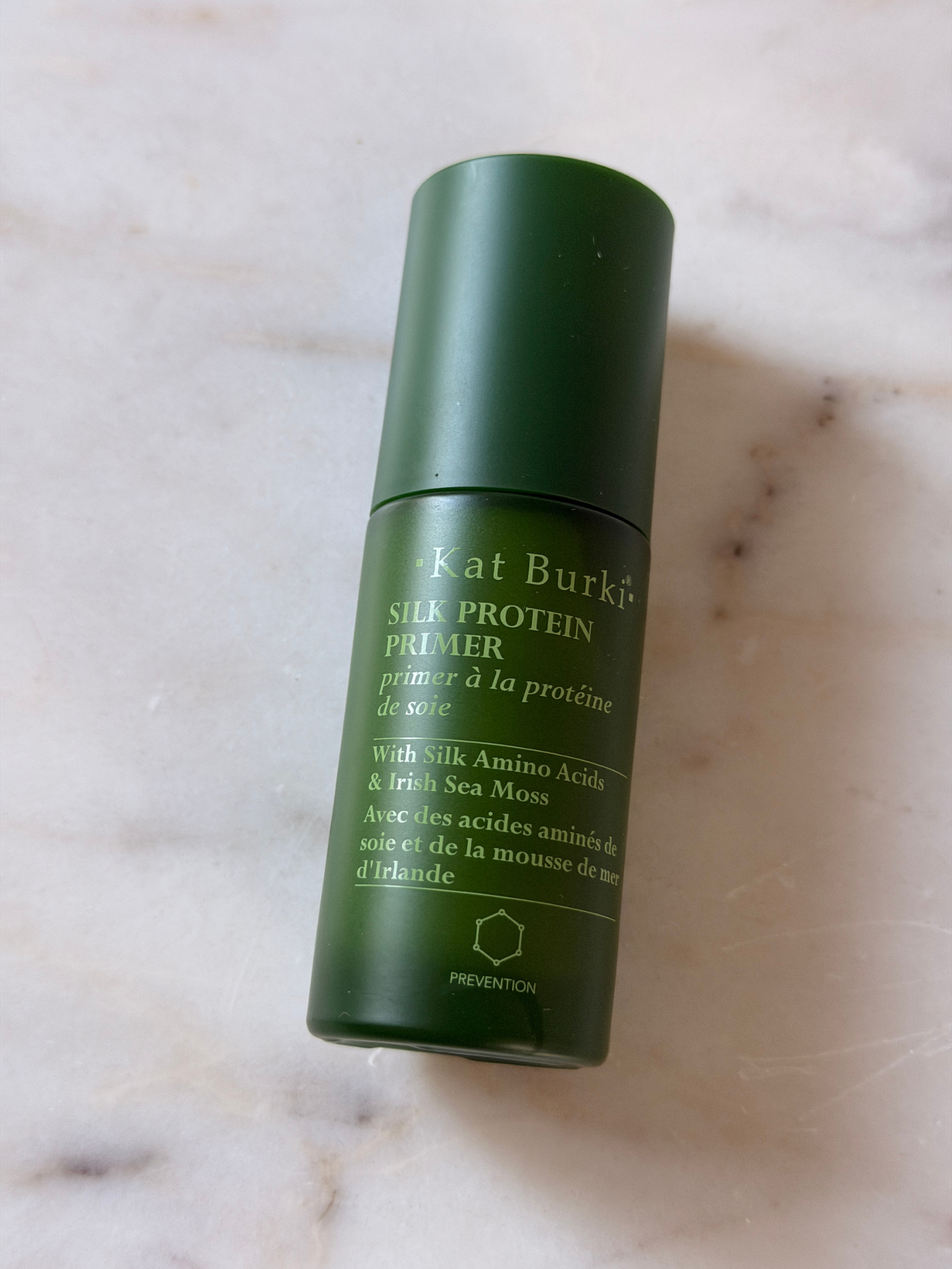 A bottle of the Kat Burki primer
