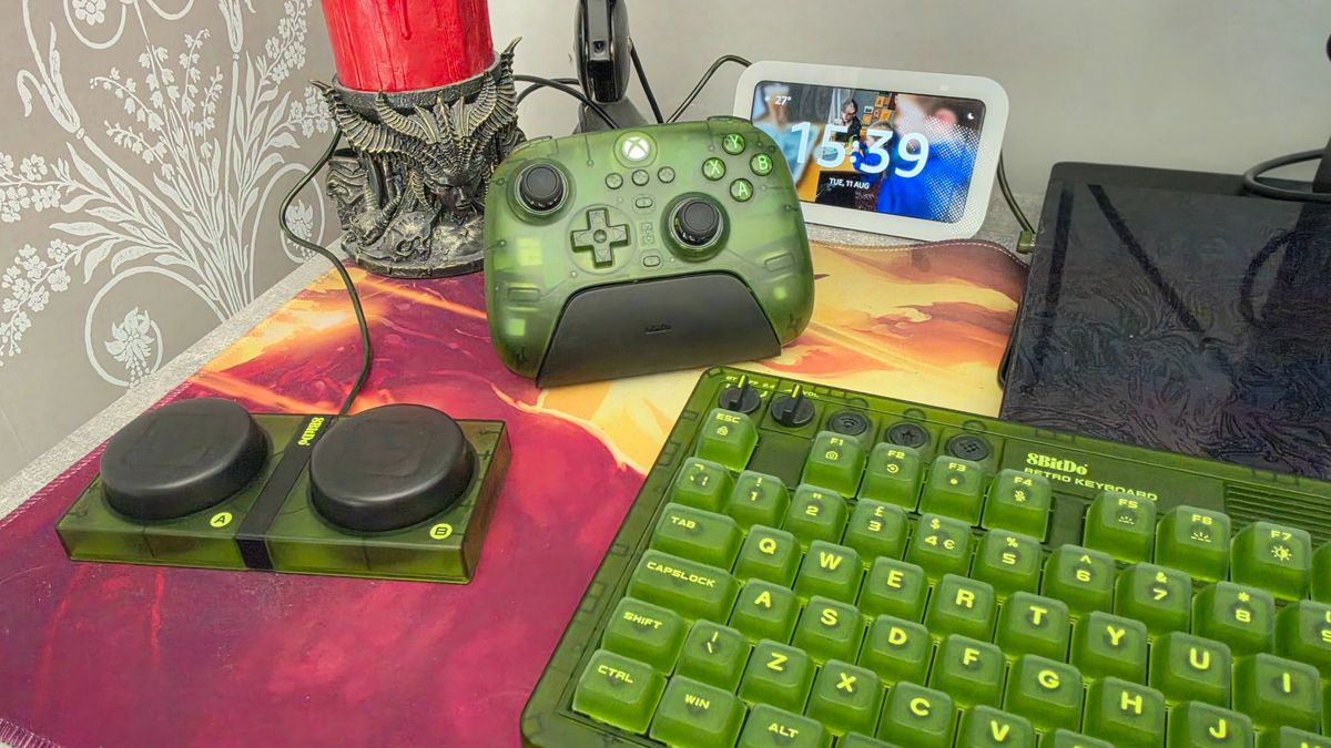 Green keyboard