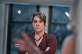 In 'Don't Look Up' Melanie Lynskey plays astronomical spouse June Mindy.