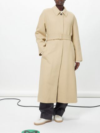 Denali Belted Twill Trench Coat