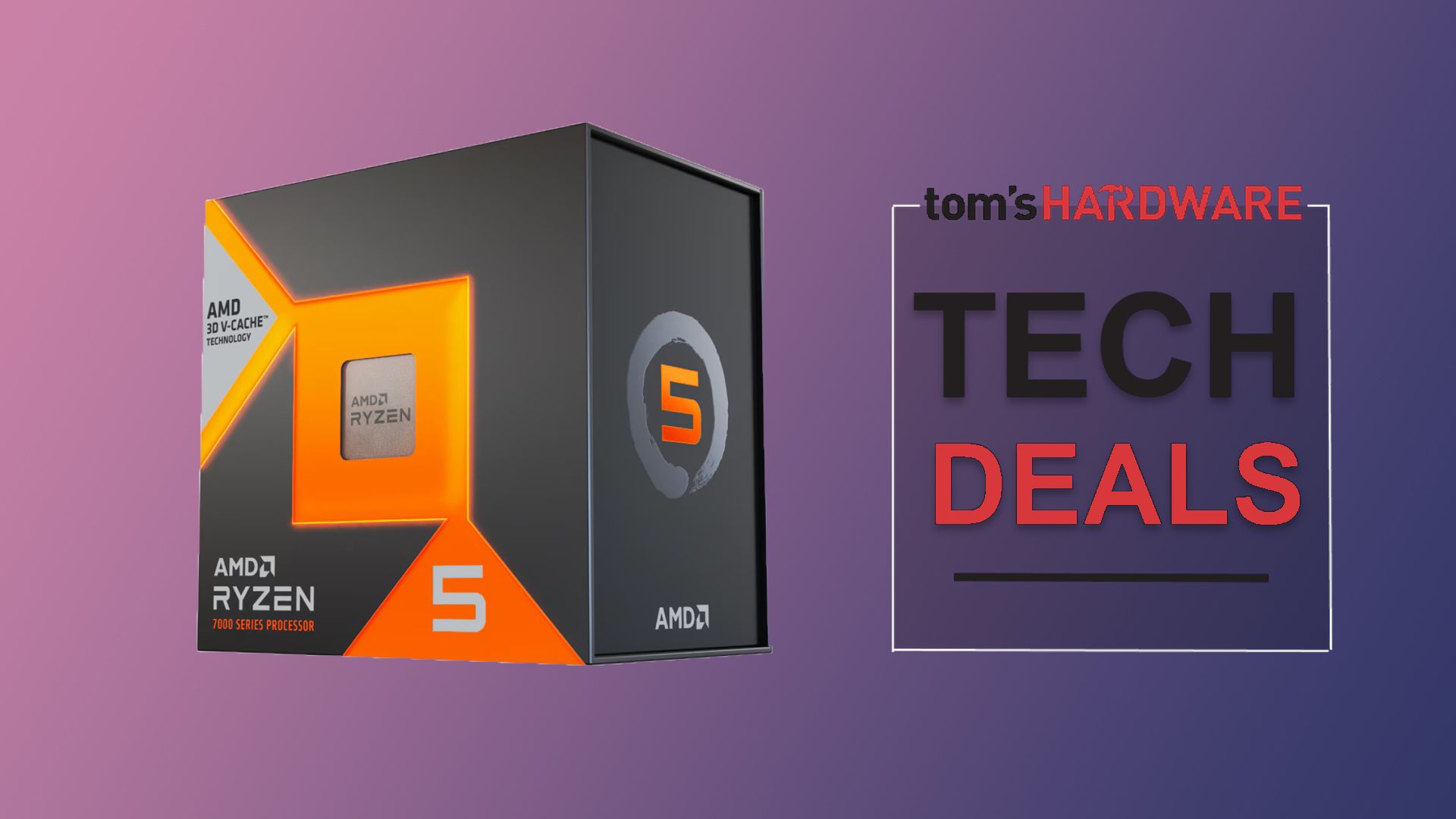 AMD Ryzen 5 7600X3D CPU box showing $246 Amazon price with 96MB cache highlights