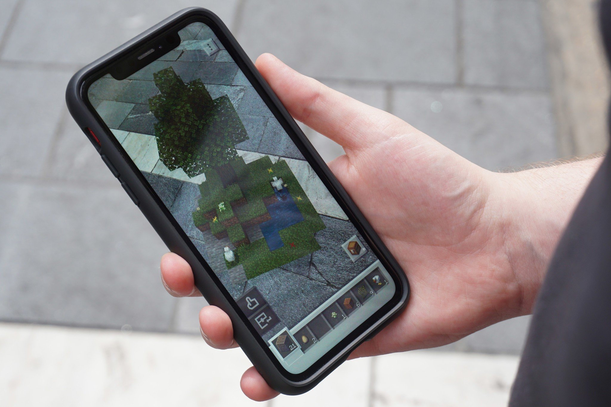 Microsoft's Minecraft Earth AR Experience Is Straight-Up Black