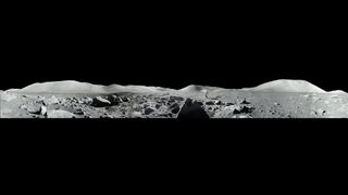 Images from the Apollo 17 at the Taurus-Littrow landing site taken by commander Eugene Cernan and lunar module pilot Harrison (Jack) Schmitt.