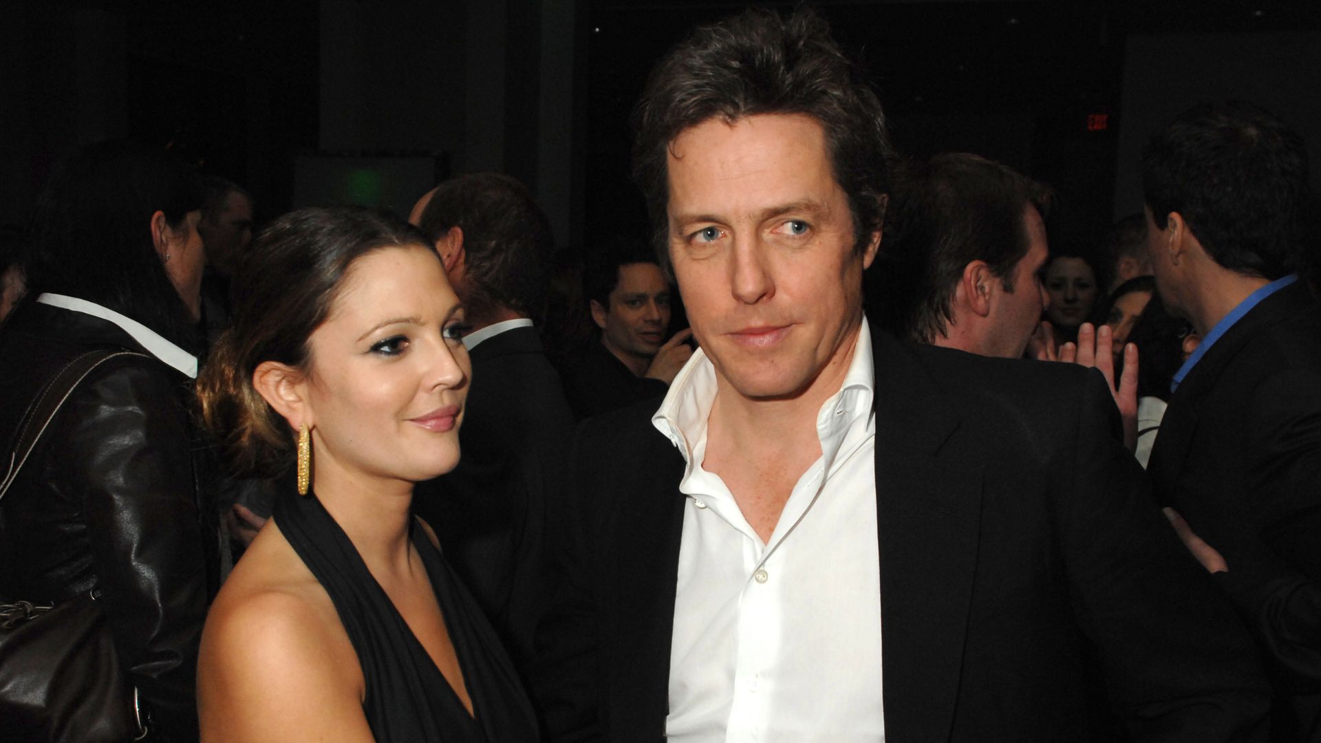 Drew Barrymore and Hugh Grant