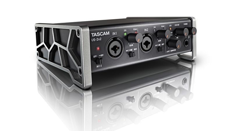 Tascam unveils new 2x2 and 4x4 USB audio interfaces | MusicRadar