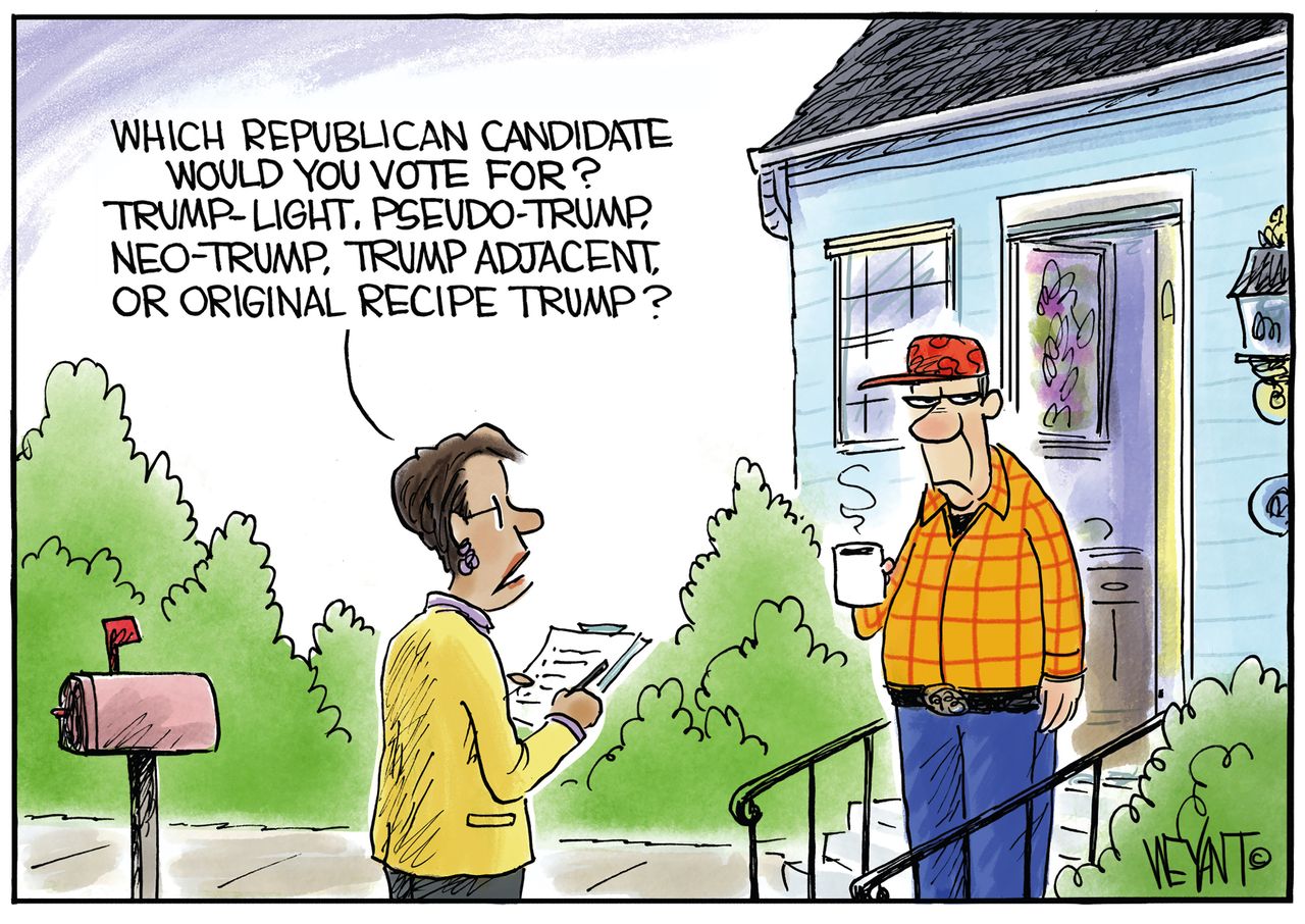 Political cartoon 