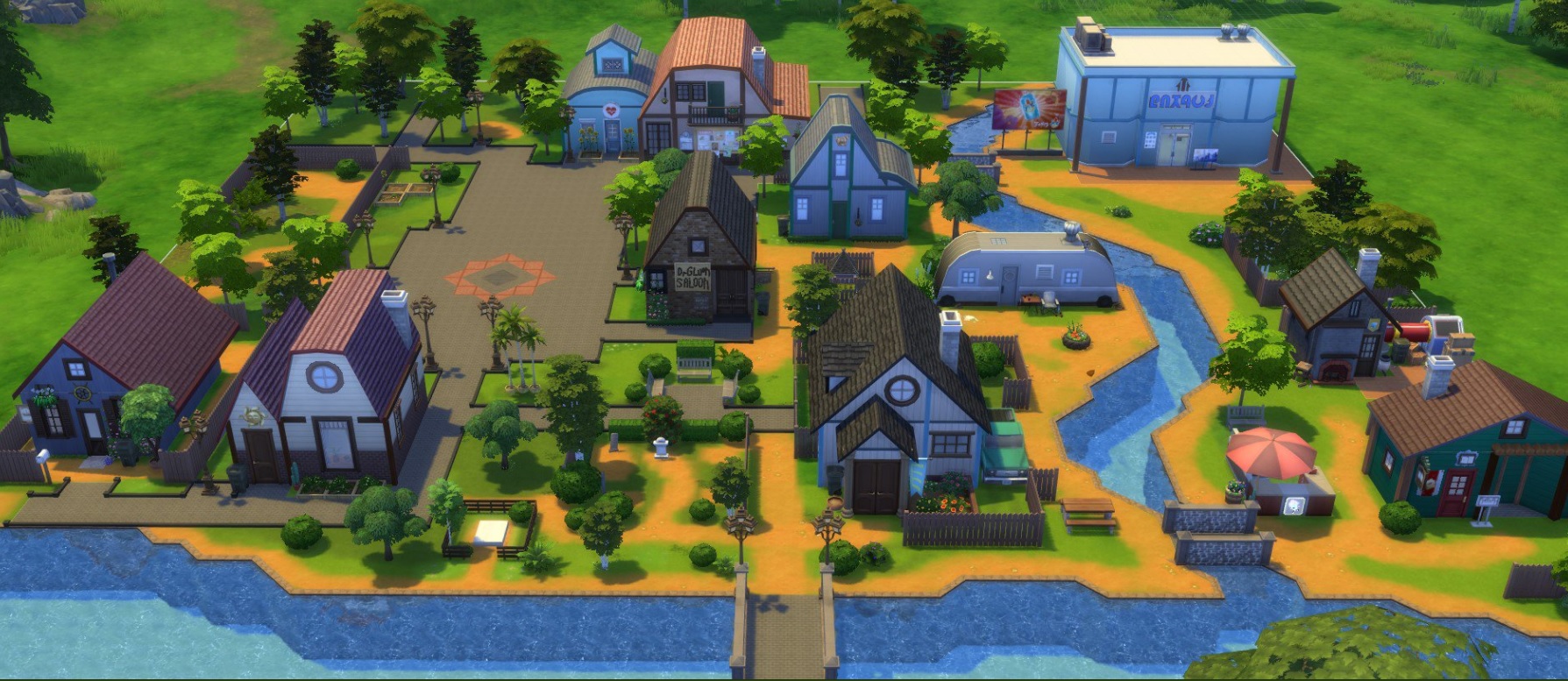 Sims 4 Town Mods