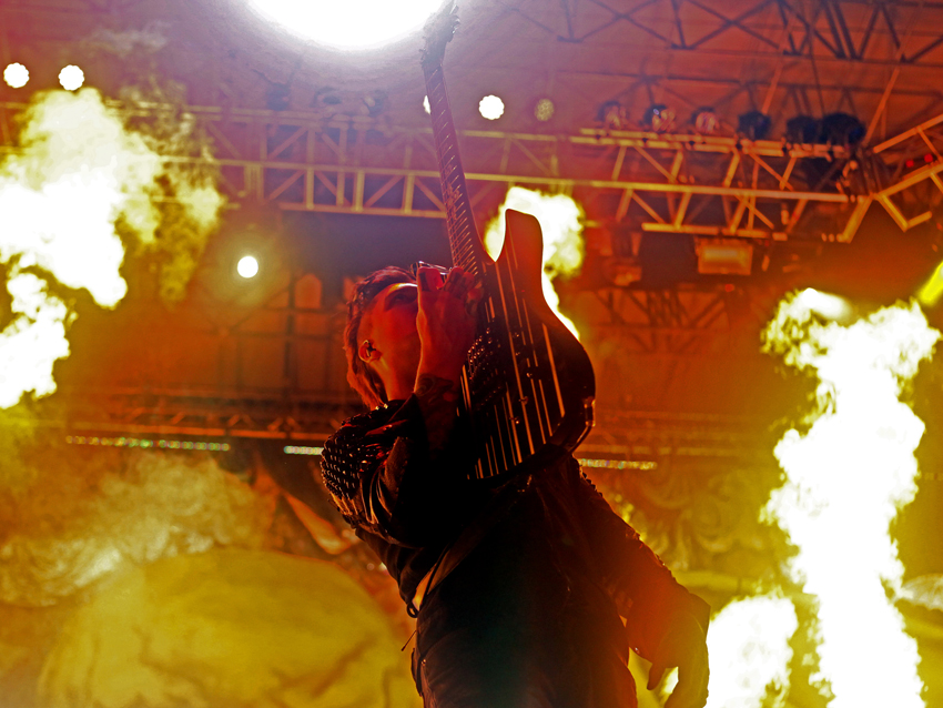 Carrying the metal flame