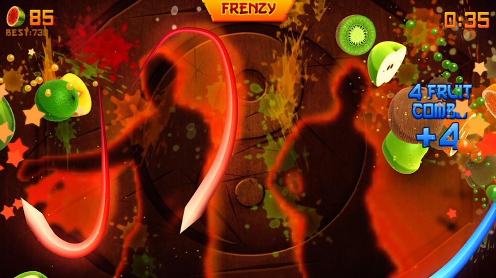 Fruit Ninja HD (Multiplayer Online) - iPad Gameplay Video 