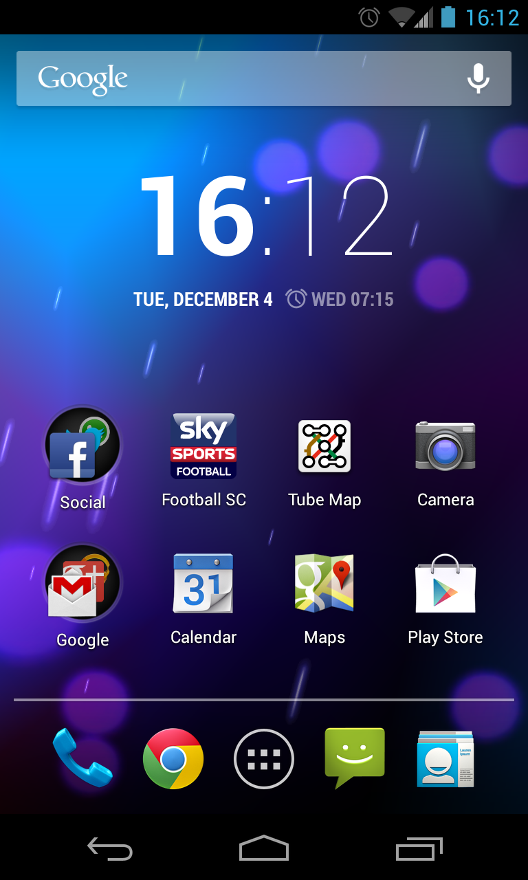 Home Screen and UI - Android Jelly Bean review - Page 4 | TechRadar