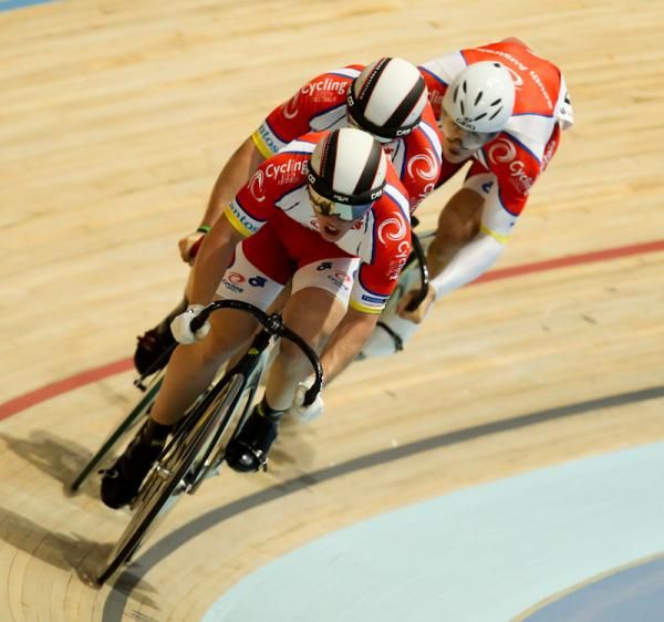 South Australia took gold in the Team Sprint.