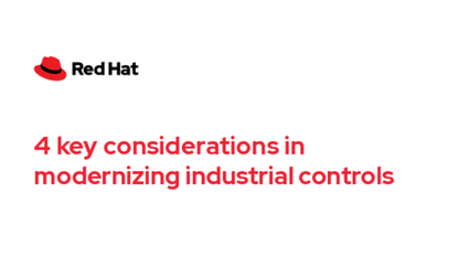 4 key considerations in modernizing industrial controls