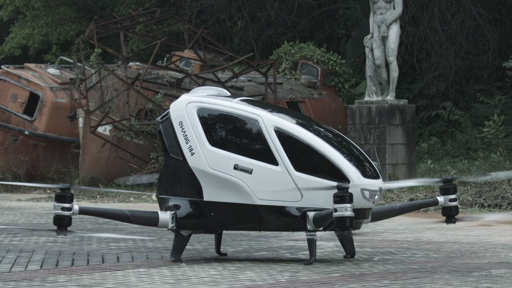 Fødested Vugge Uretfærdighed World's first human-carrying drone is the closest we've come to a flying car  | TechRadar