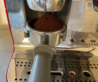 Smeg semi automatic espresso machine grinder