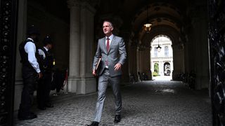 Dr Peter Kyle, the UK's new secretary of state for Science, Innovation, and Technology, pictured at Whitehall.