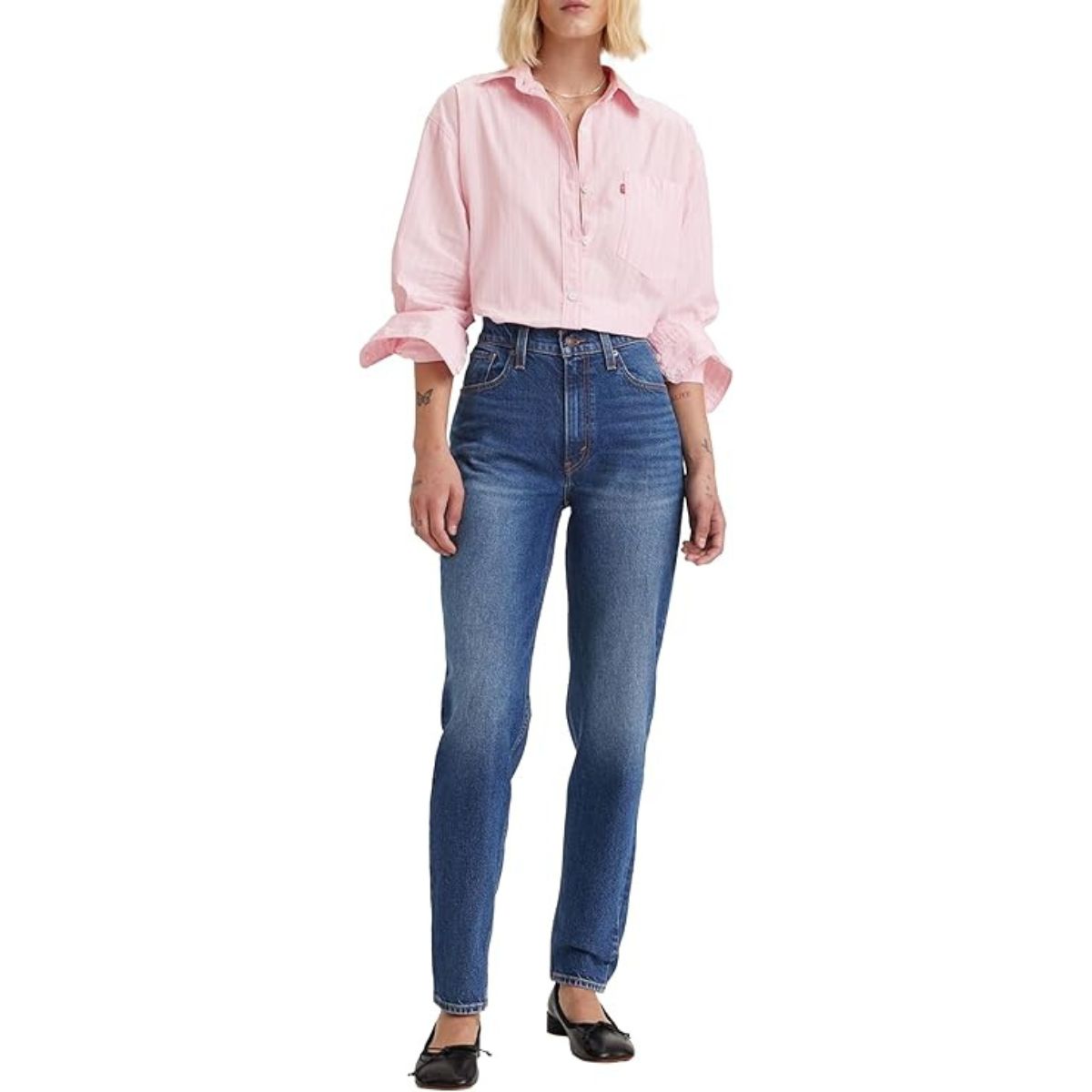 Levi's Women's 80s Mom Jeans, Tough Cookie, 27w / 30l