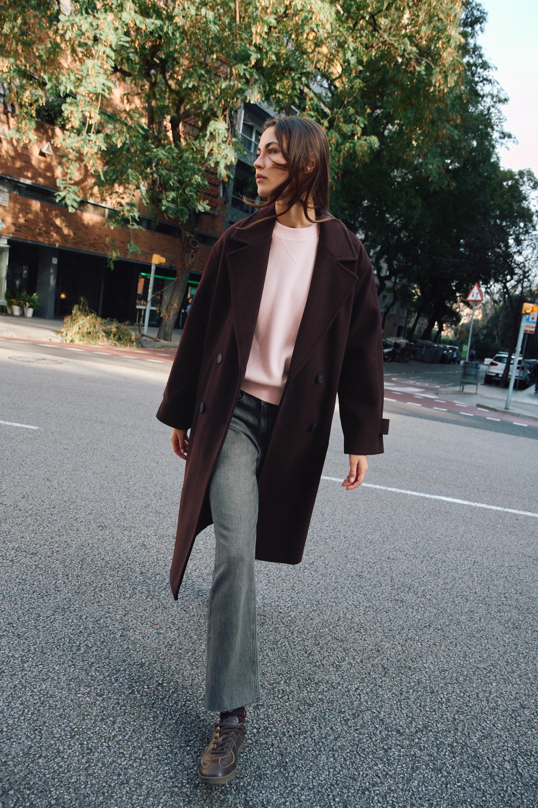 Z1975 Straight High-Waist Cross-Over Waist Jeans