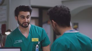 Tariq really gets on Rash's nerves this week in Casualty.