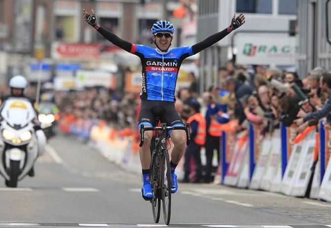 Daniel Martin (Garmin-Sharp) reached a new level in his professional development, winning Liege-Bastogne-Liege)
