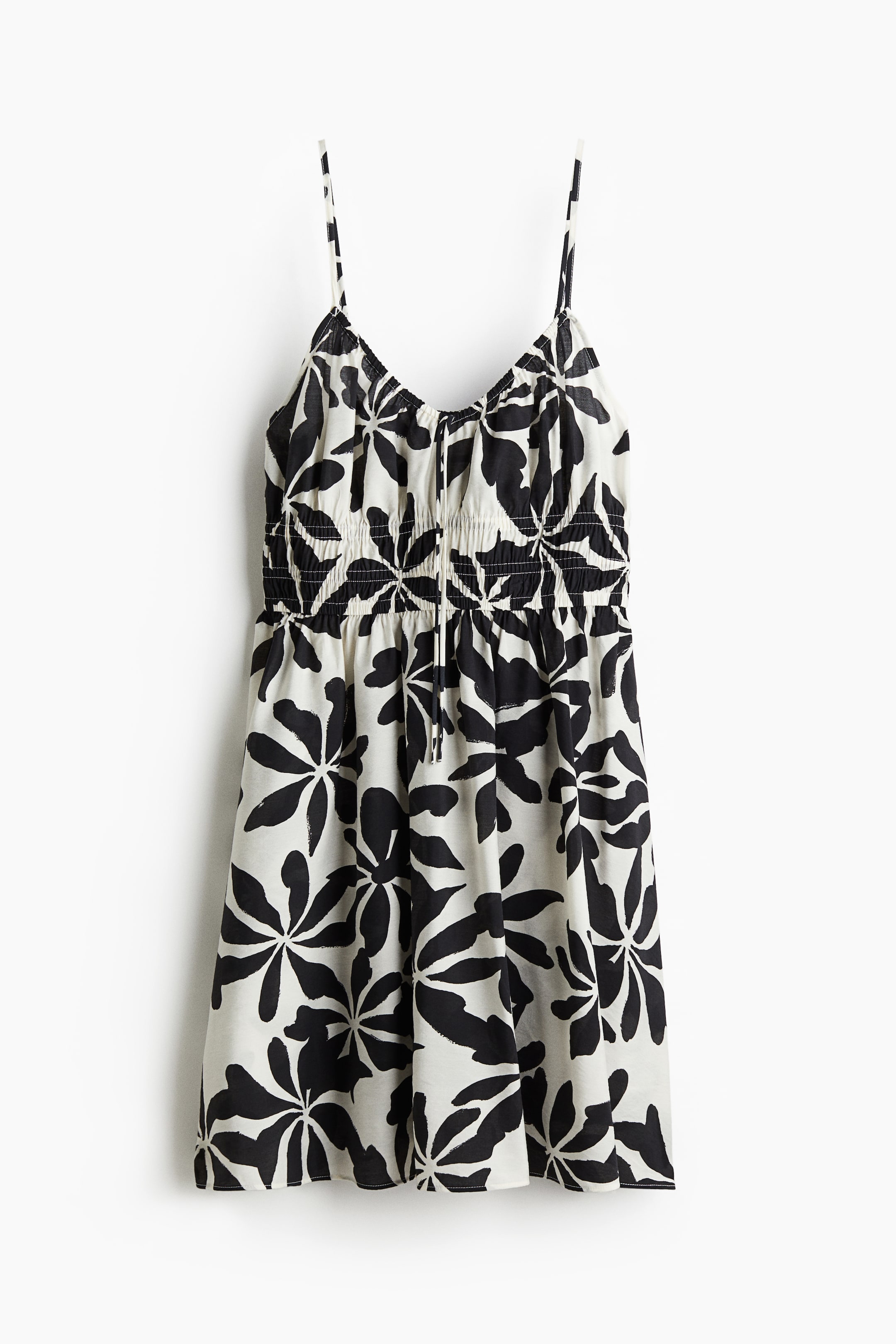 Smocked Strappy Dress