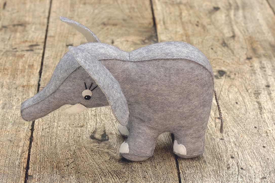 How to make a toy elephant