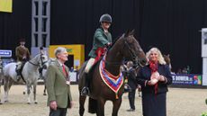 Alice Kent and Whistle win the Search for a Star hunter championship