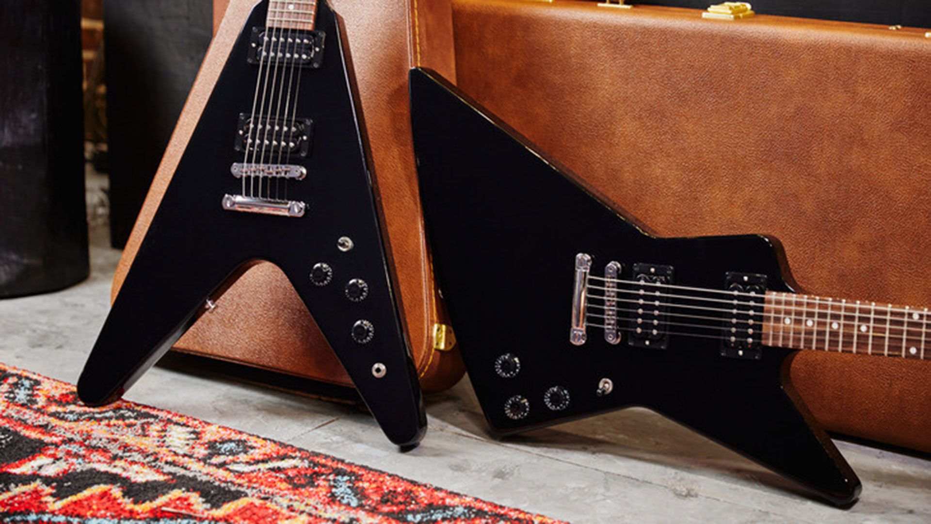 Gibson's new 80s Flying V and Explorer models party like it's 1984