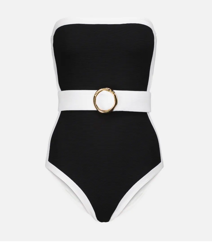 Whitney Swimsuit Black / White