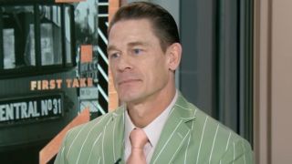 John Cena during an appearance on First Take