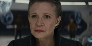 Carrie Fisher General Leia Star Wars: The Last Jedi