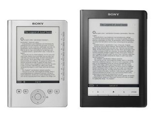Sony's new Reader Daily Edition next to its recently released pocket-size eBook