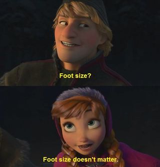 Frozen Disney dick joke