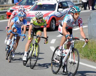 Bart De Clercq in escape group, Giro d