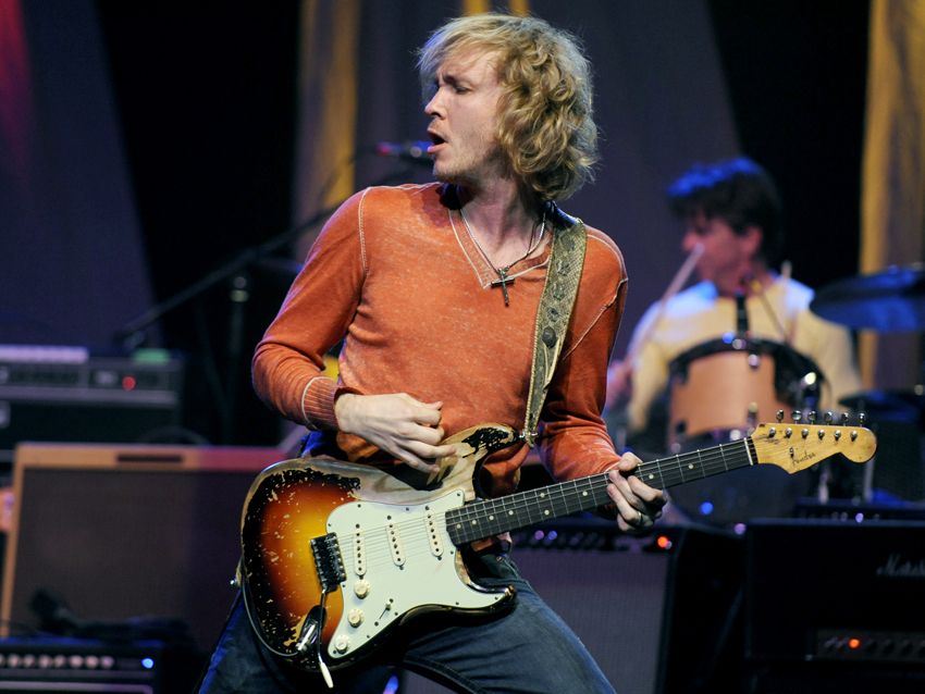 Kenny Wayne Shepherd, pictured with his trusty '61 Strat, releases his new album, How I Go, on 2 August