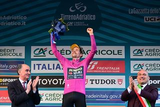 Tirreno-Adriatico leader Primoz Roglic (Jumbo-Visma) also leads the points and mountains classifications