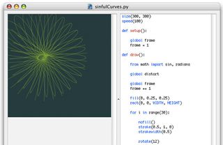 Data visualization: NodeBox