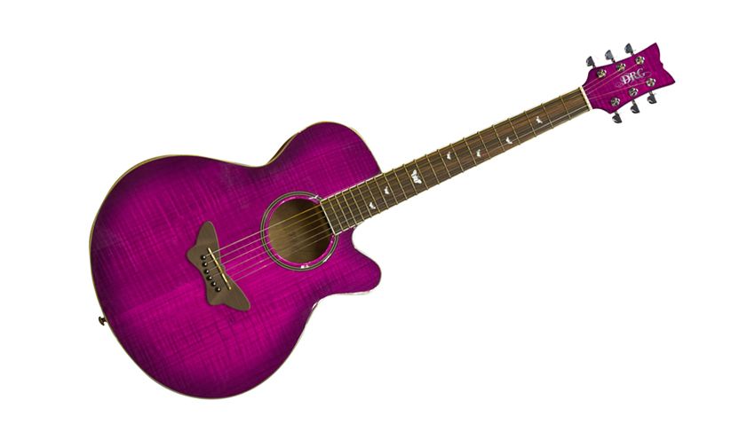 Here's the Sophomore Butterfly guitar in all its flutterby beauty..