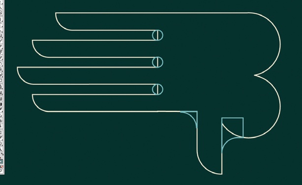 Create retro graphics in Illustrator: step 2