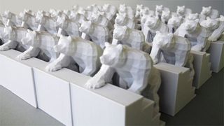 3D printed bear GIF
