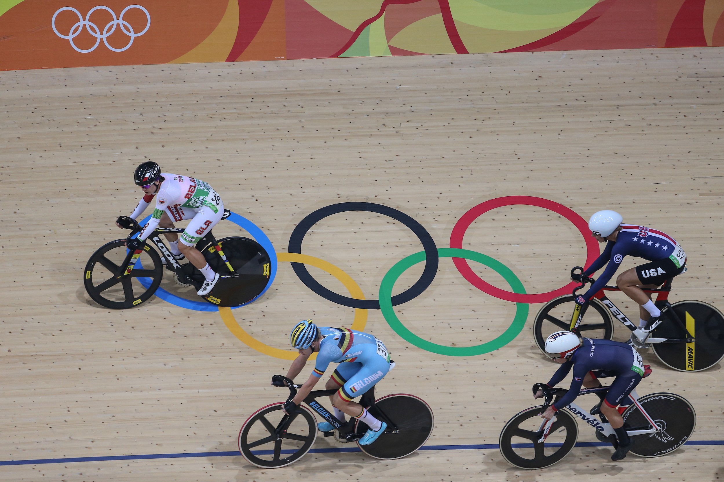 Olympic cycling track schedule