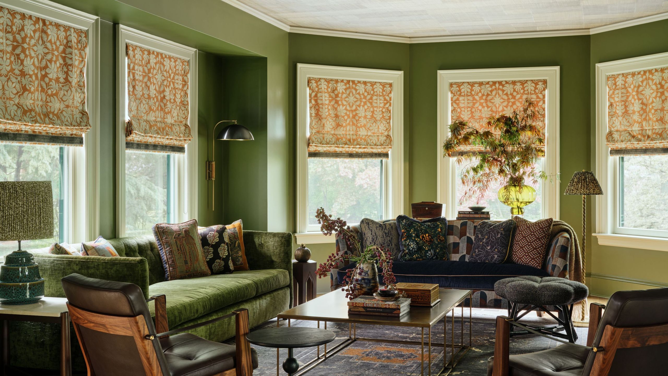 This 1800s Boston Home Was Once Completely Gray – Now Every Room is Filled with Bold Color and Layers of Pattern
