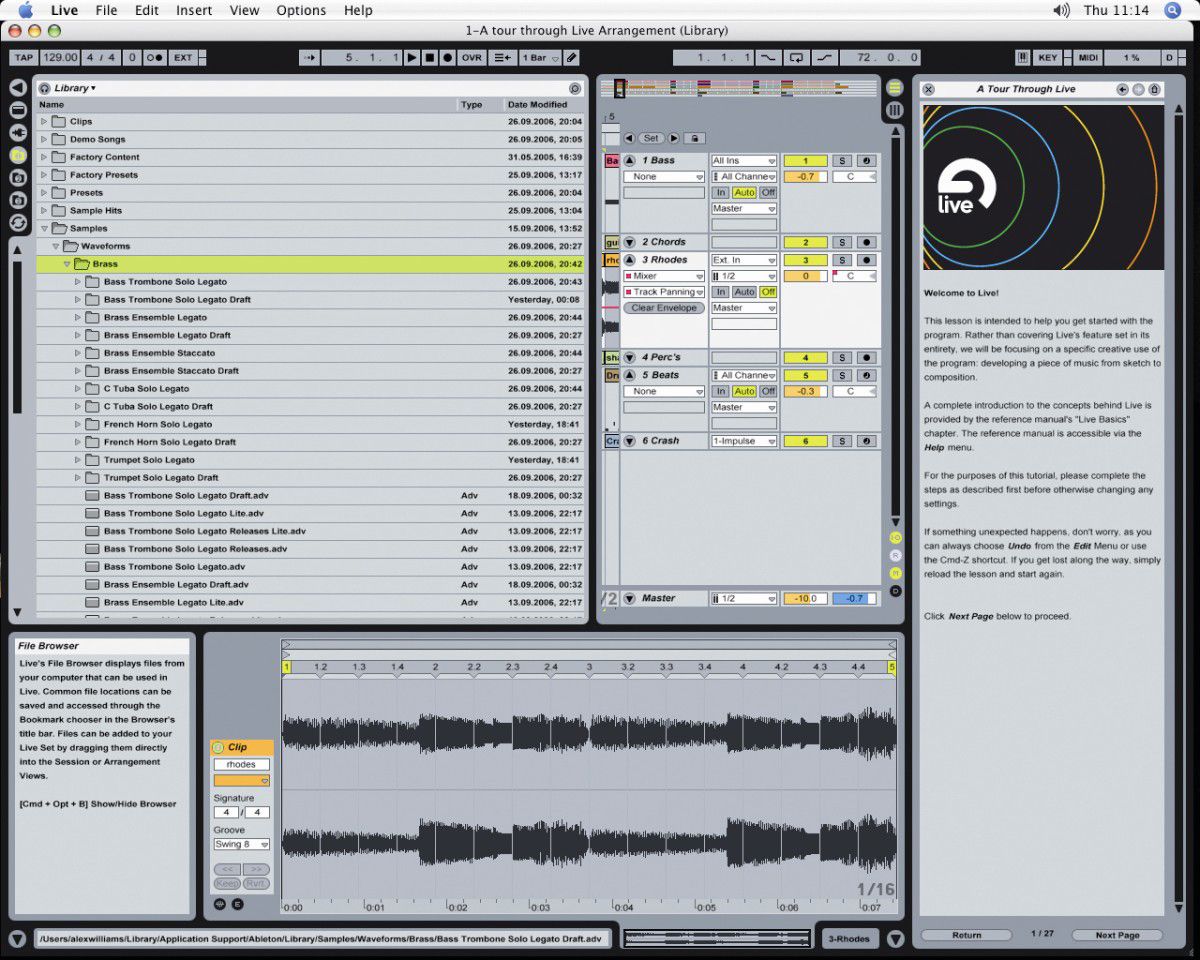 Live's improved browser can display file types
