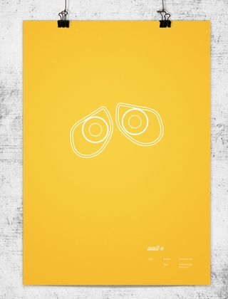 Wonchan Lee - Pixar Minimalist Posters