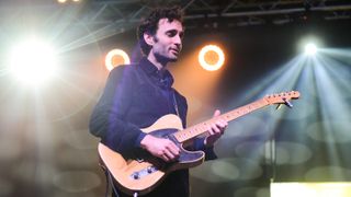 Julian Lage performs at Love Supreme Jazz Festival 2022 at Glynde Place on July 02, 2022 in Lewes, England.