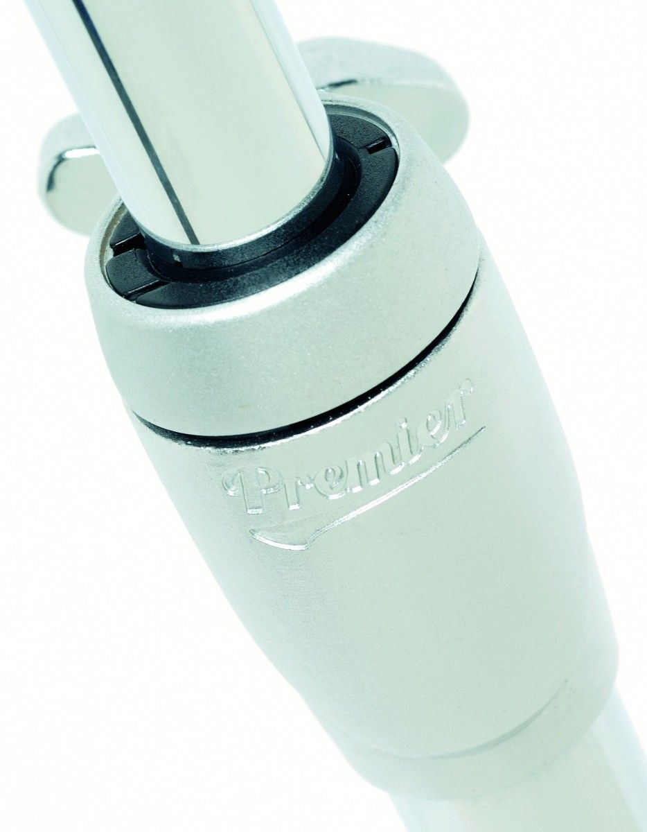 The 2000 Series stand incorporates a knurled plastic dial.