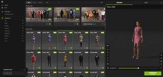 3d characters inside ActorCore catalogue