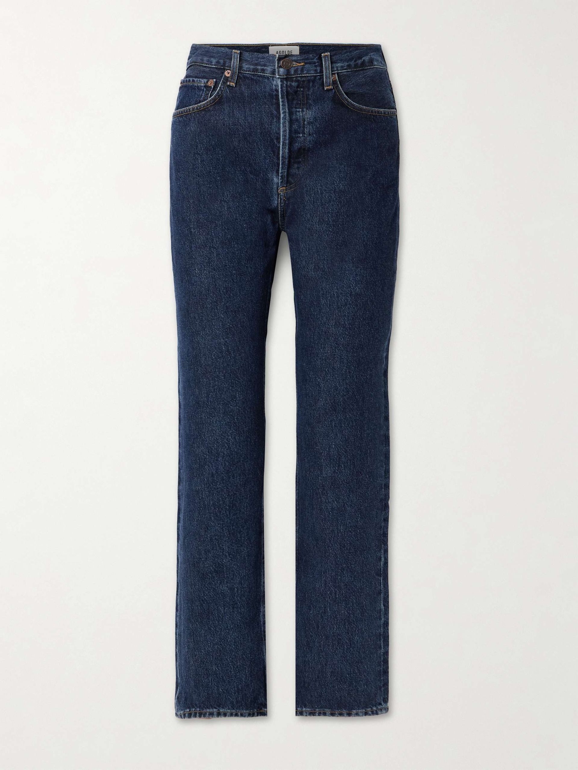 '90s Pinch Waist High-Rise Straight-Leg Jeans