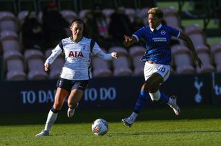 Tottenham Hotspur v Brighton and Hove Albion – FA Women’s Super League – The Hive