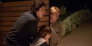 Adam Driver, Azhy Robertson, and Scarlett Johansson in Marriage Story
